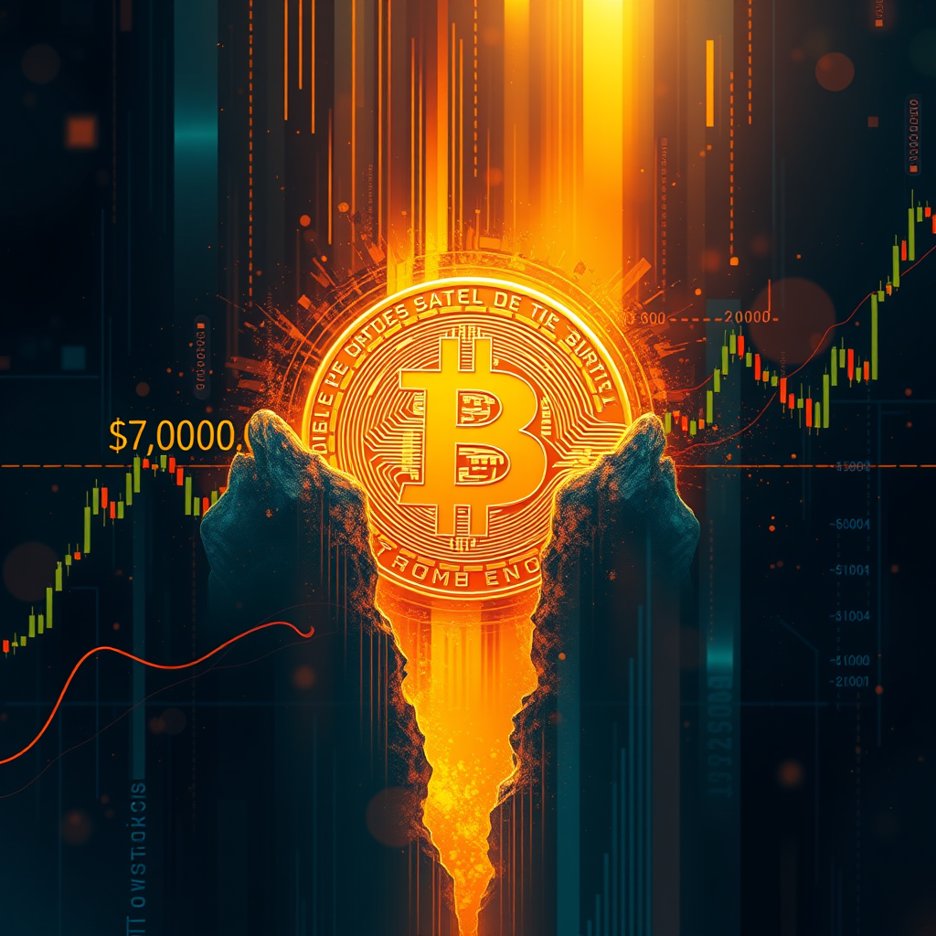 A Zona de US$ 70.000 a US$ 80.000 do Bitcoin: Por Que a Falta de Suporte Histórico Importa