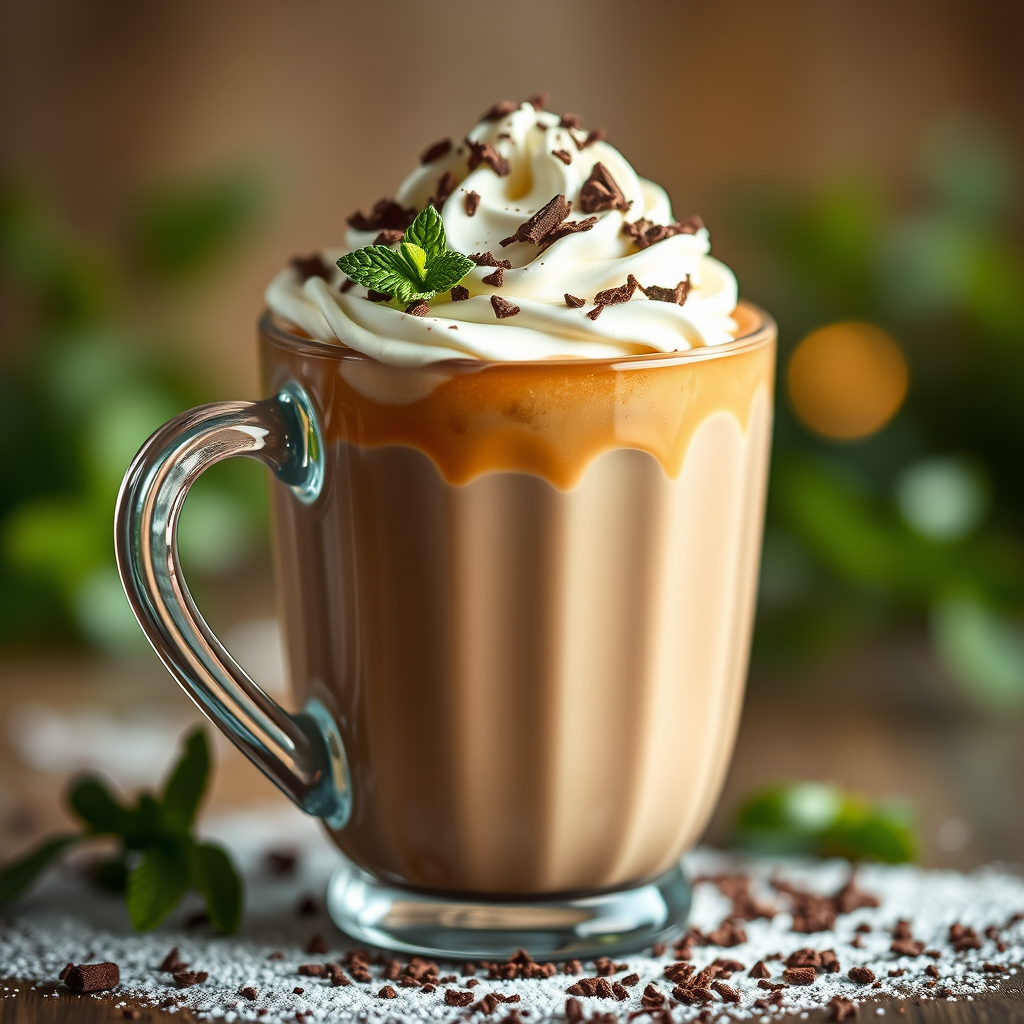 Como Fazer um Mocha de Menta: A Sua Receita Definitiva