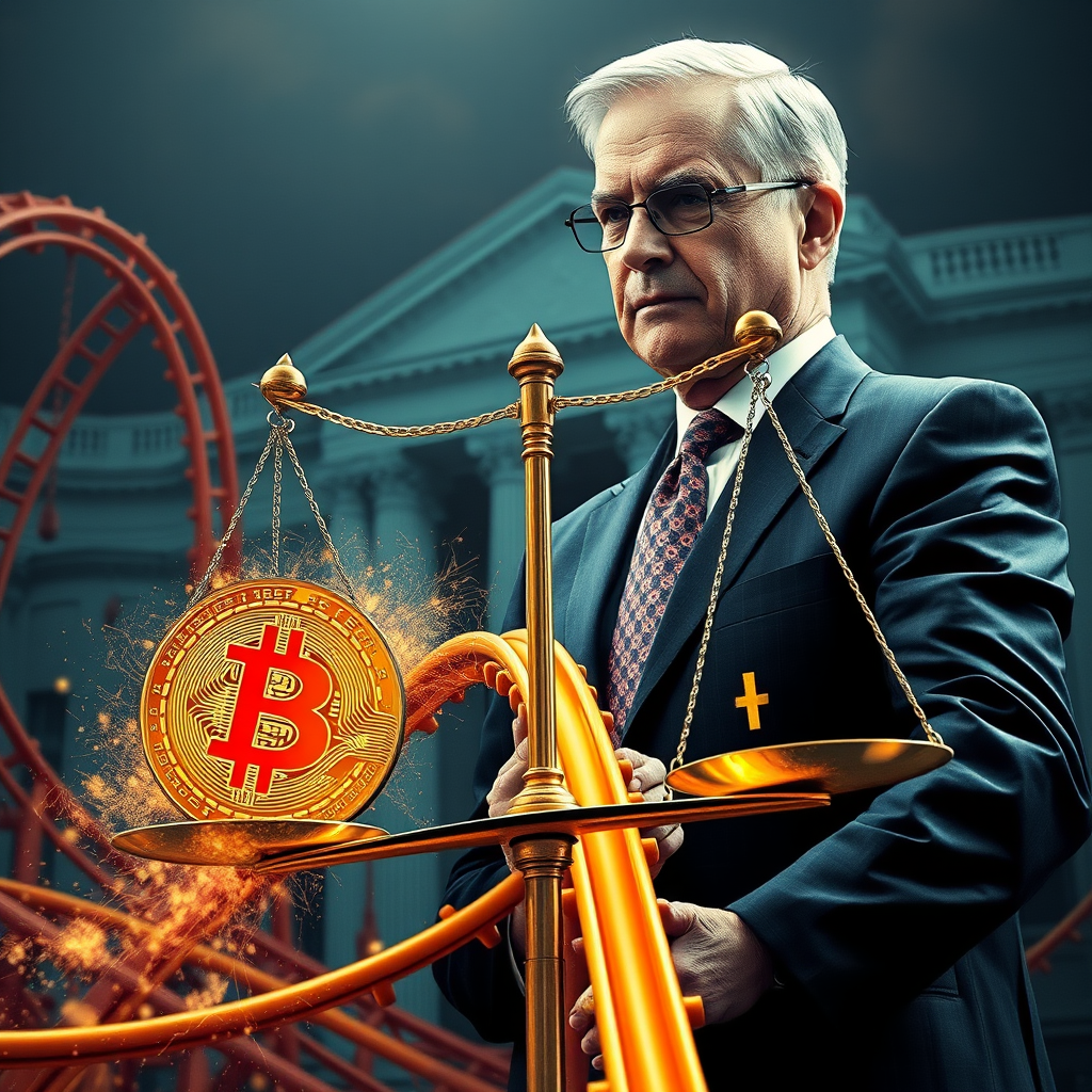 Bitcoin em Montanha-Russa: A Interseção entre Cripto e a Política Monetária do Fed